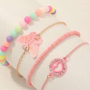 Children bracelet butterfly